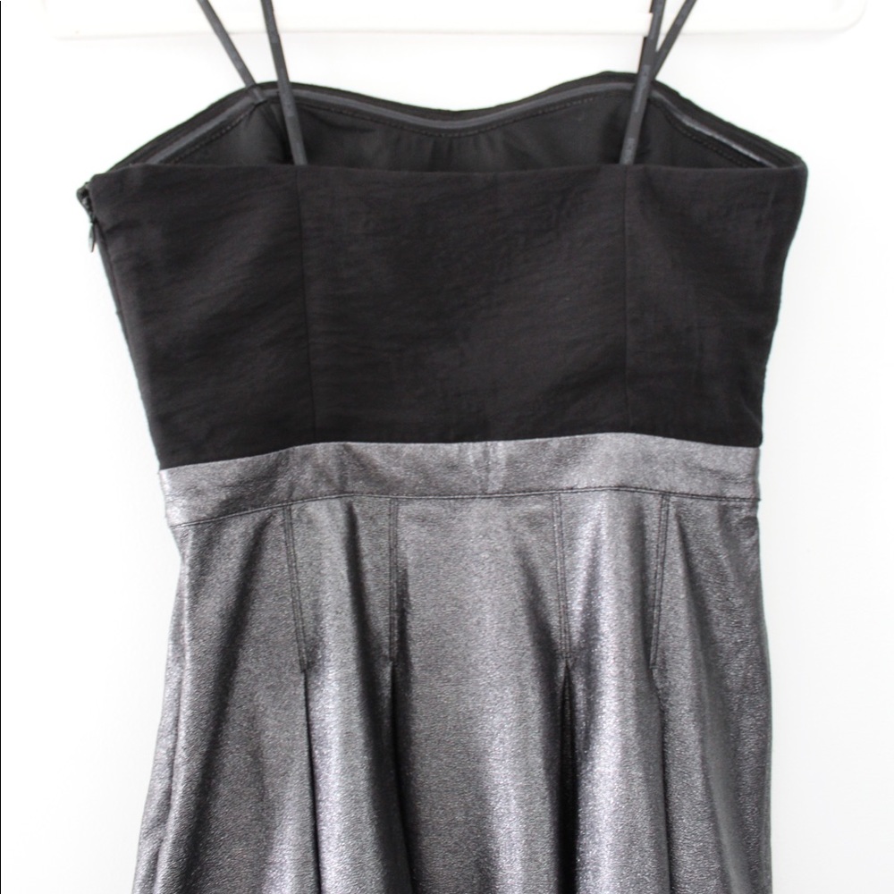 Bcbgeneration Metallic Cut Out Strapless Mini Dre… - image 6